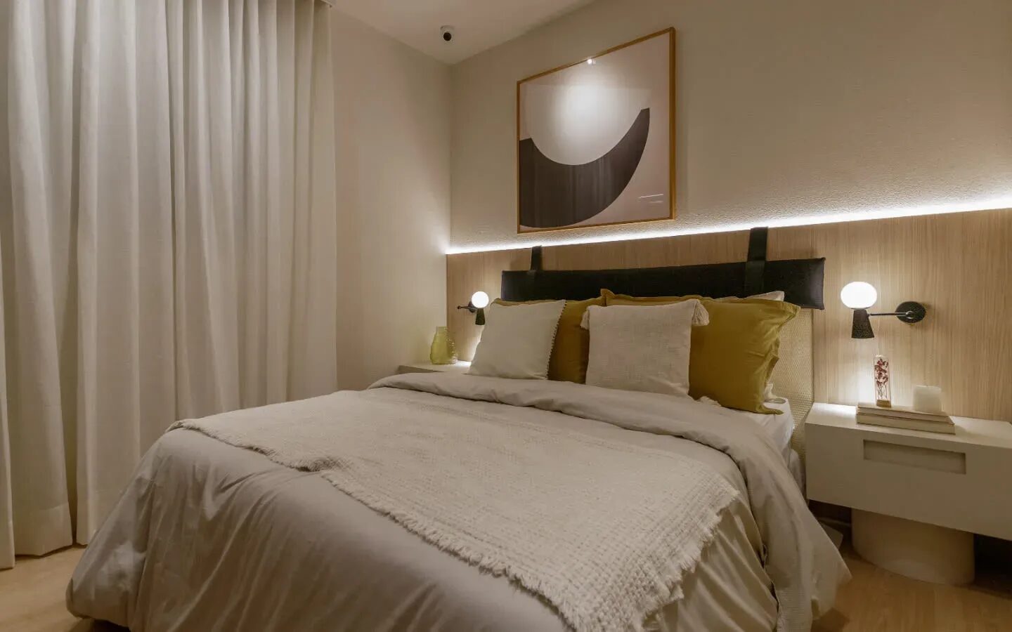 Quarto de casal decorado
