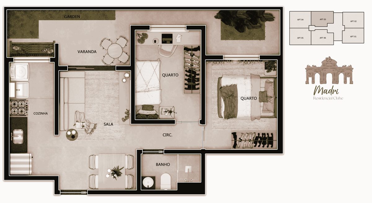 Planta adaptável PNE