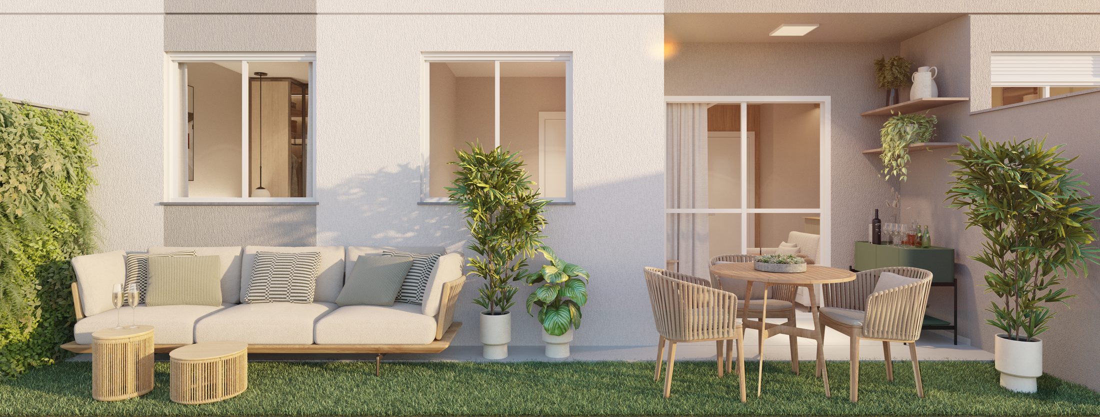 Apartamento garden do Park Village