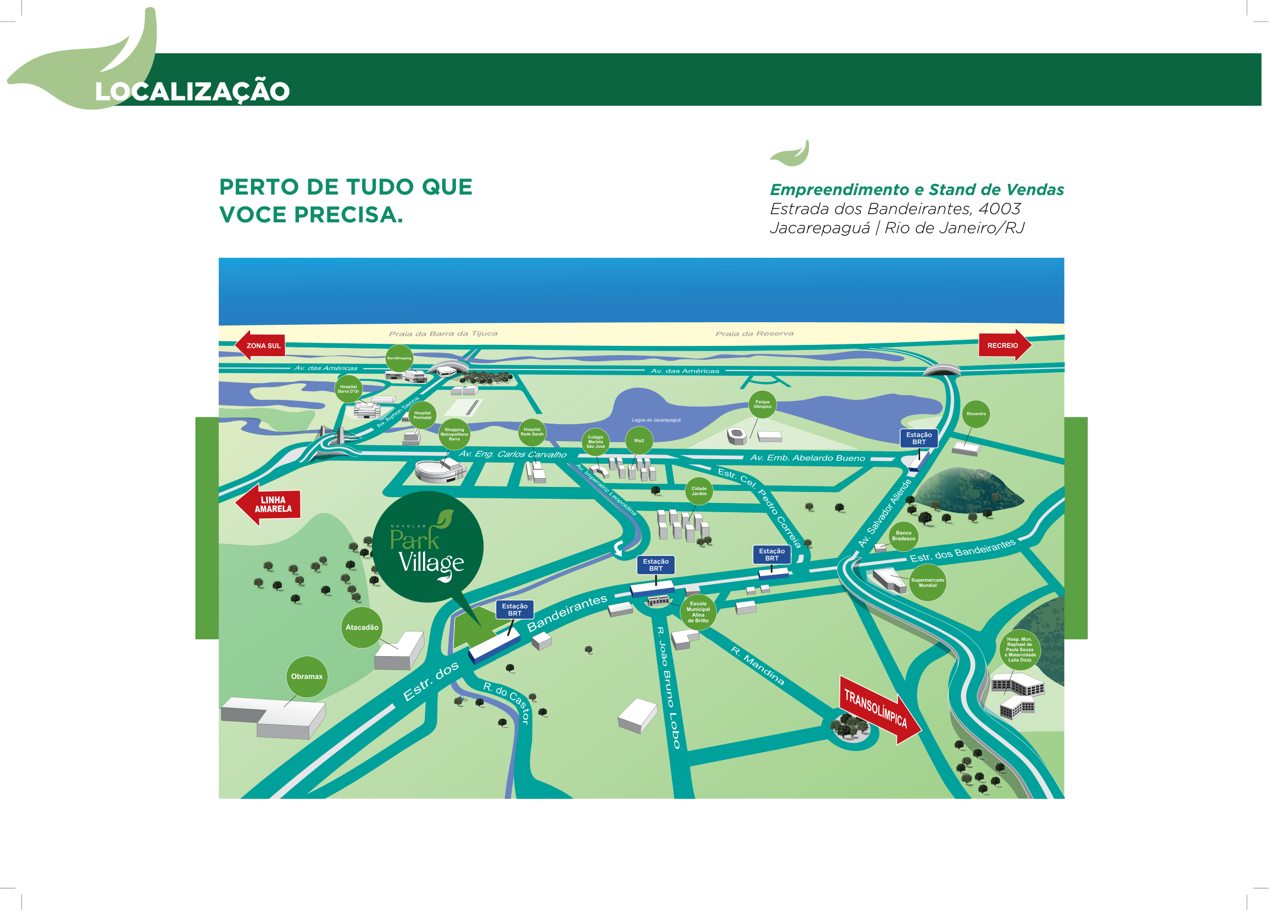 Planta garden com suíte Park Village