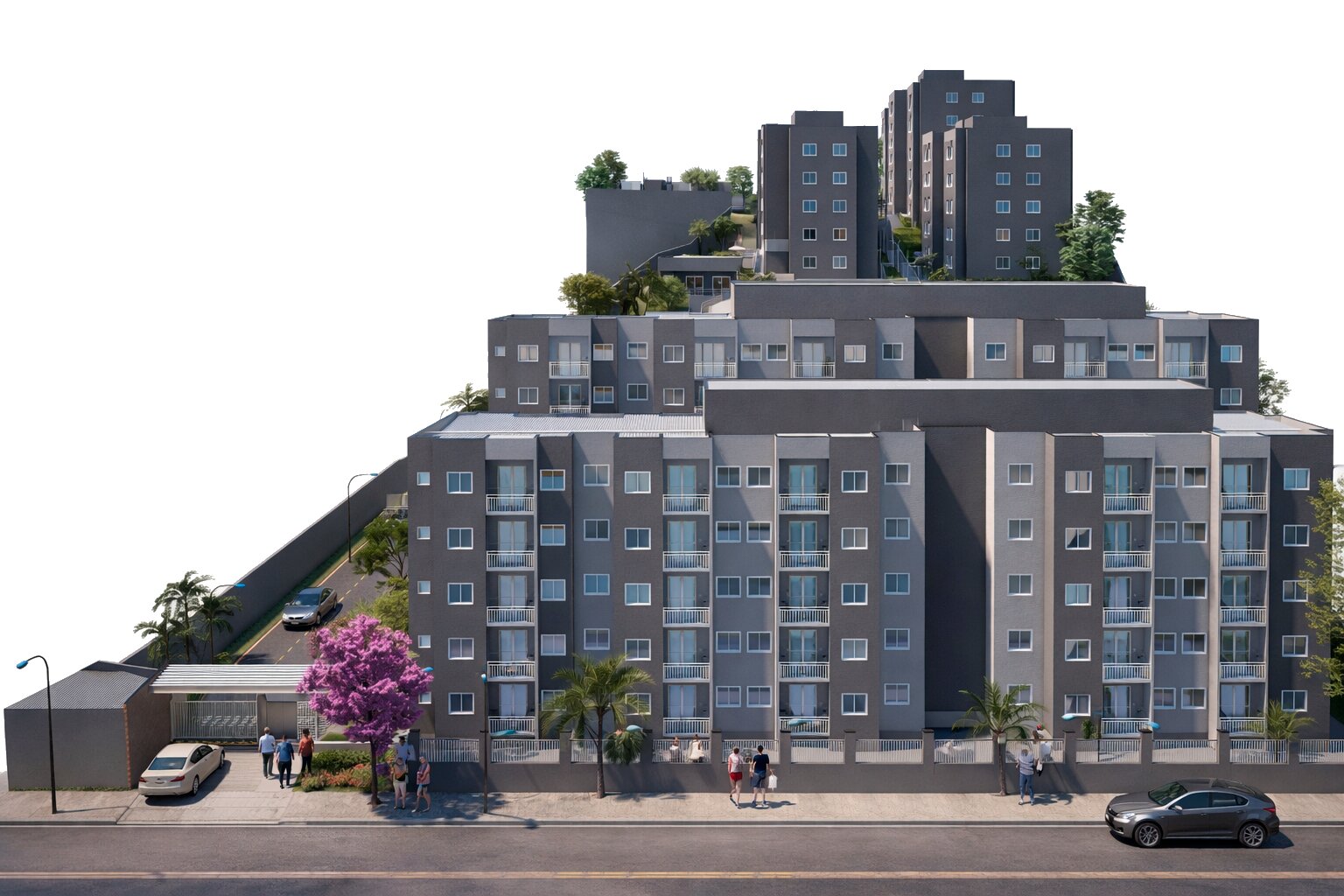 Vista aérea Rio+ Residencial Clube